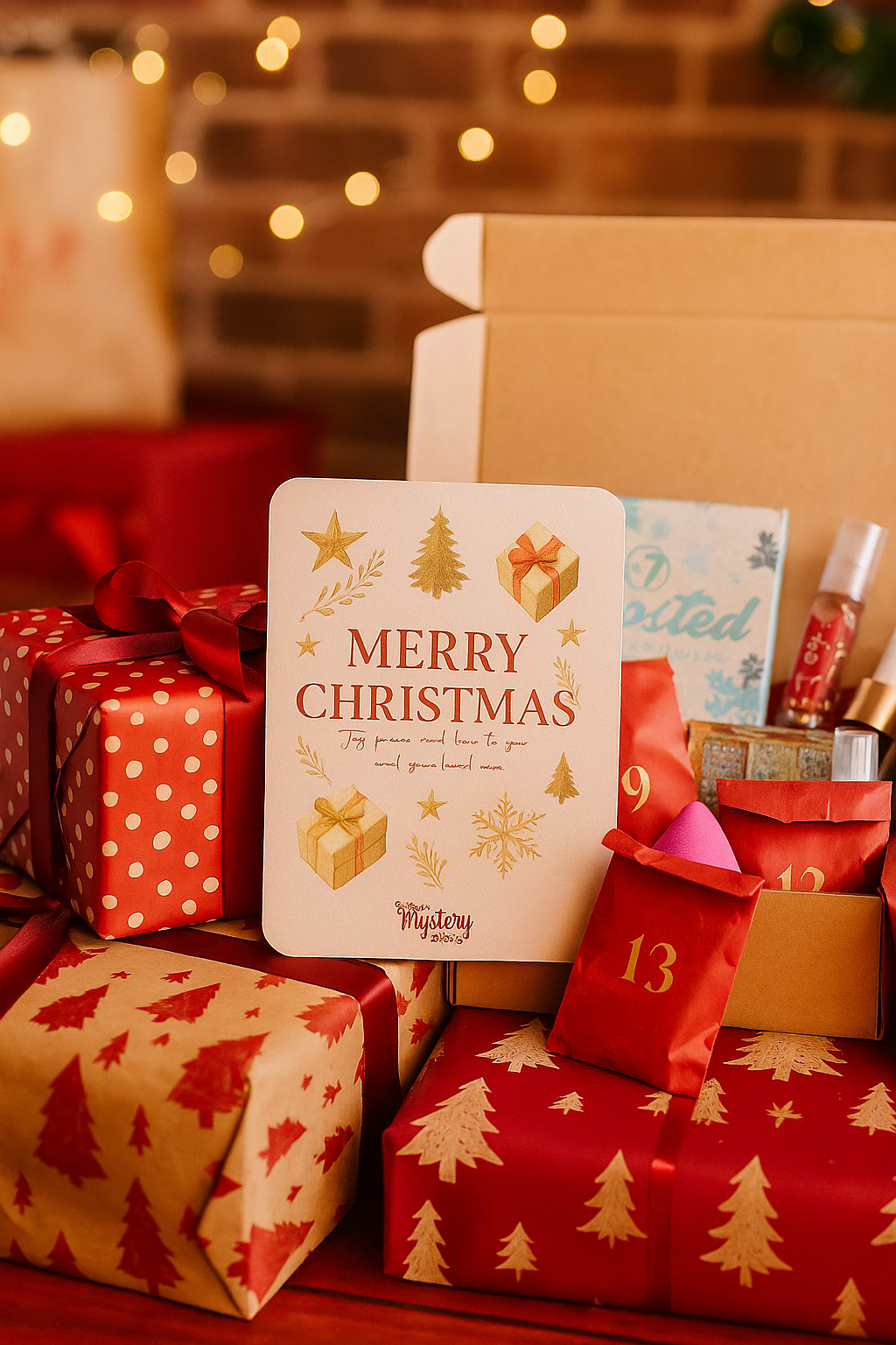 Christmas Advent Calendar, a festive countdown filled with surprises that make every day feel like a celebration.