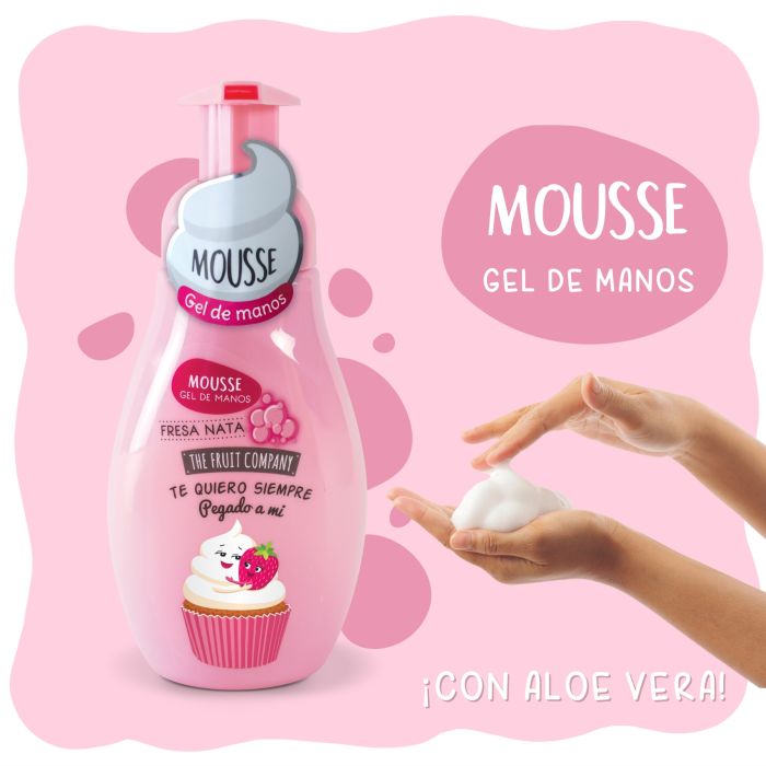 Strawberry & Cream Mousse Hand Soap