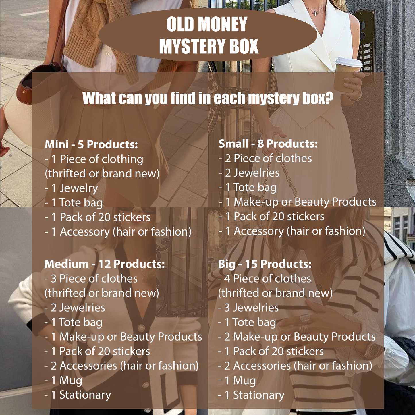 Old Money Mystery Box