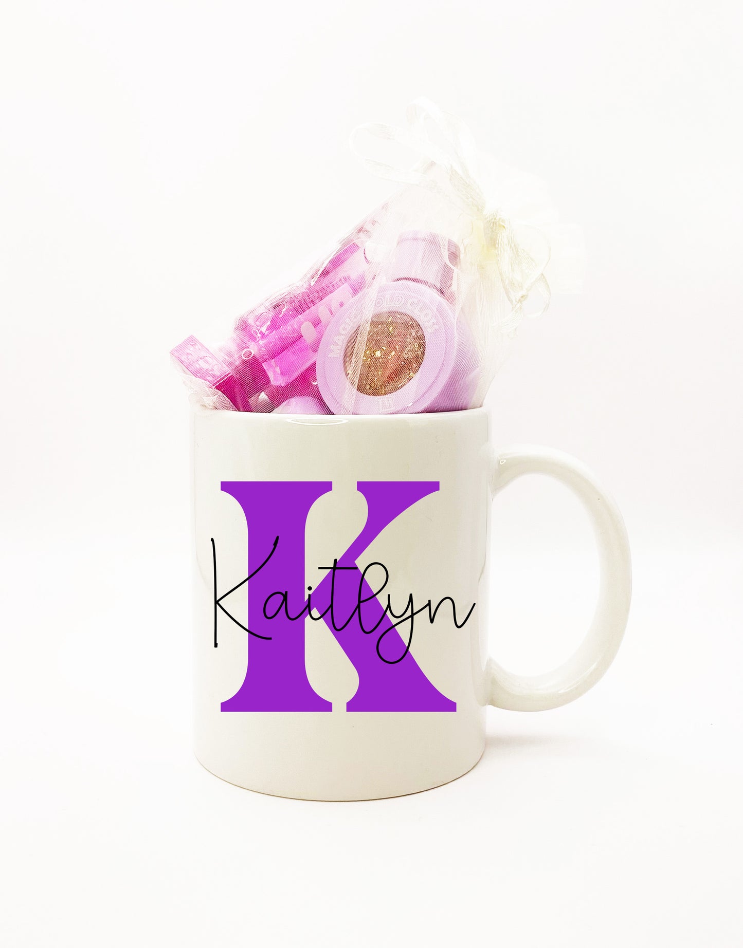 Personalized Mug with 7 Mystery Lipglosses
