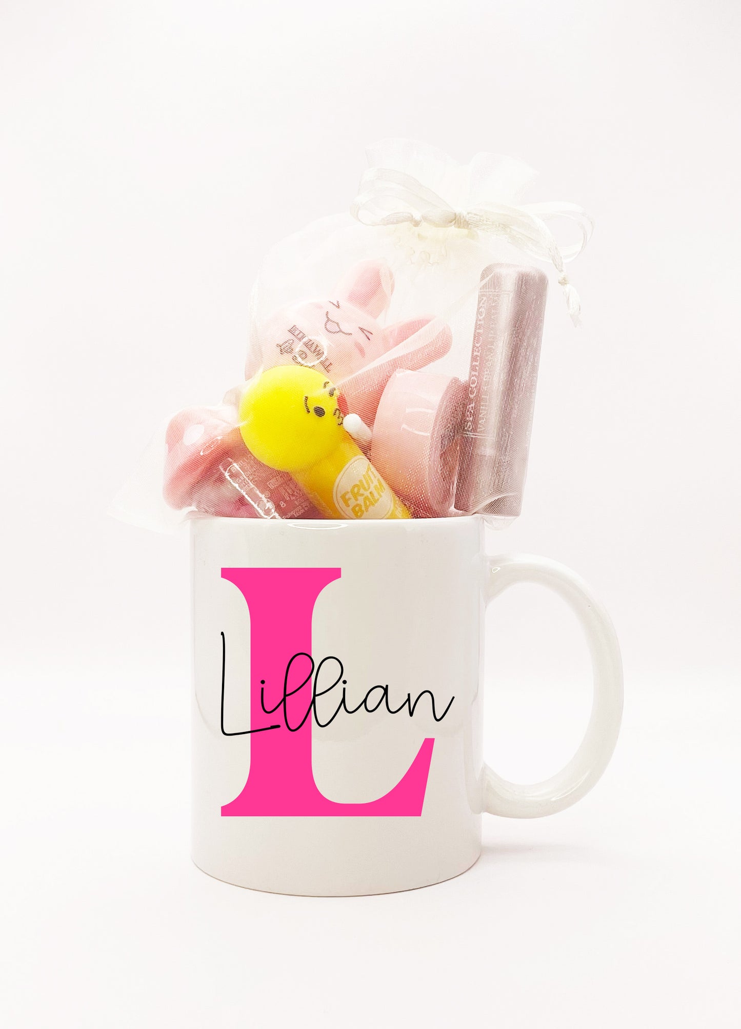 Personalized Mug with 7 Mystery Lipglosses