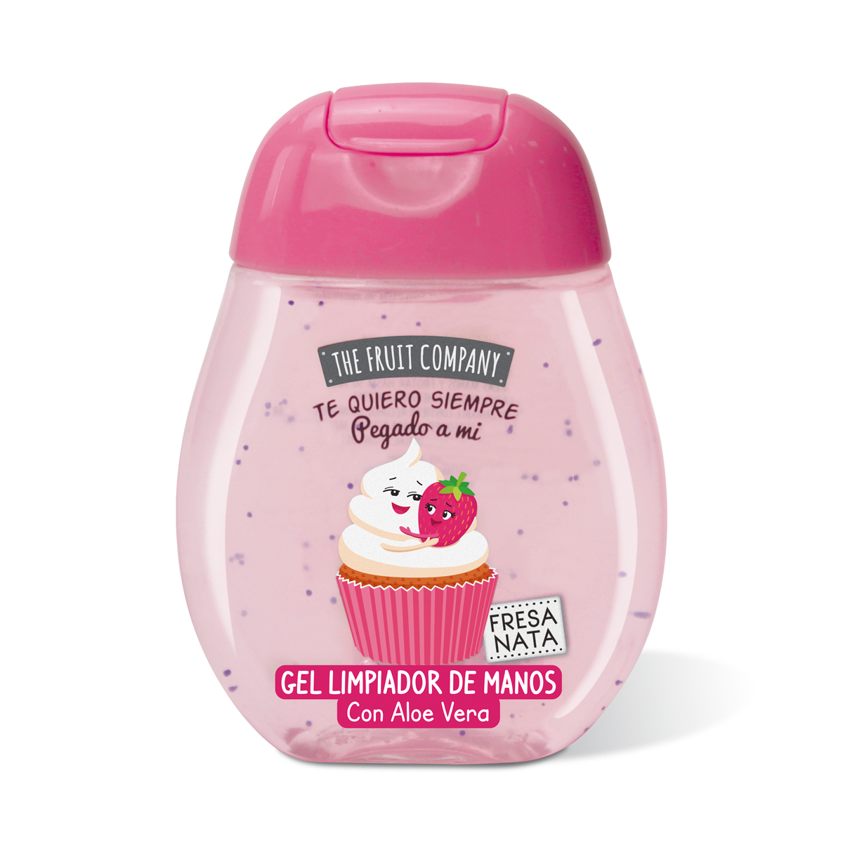 Strawberry & Cream Hand Sanitizer gel.