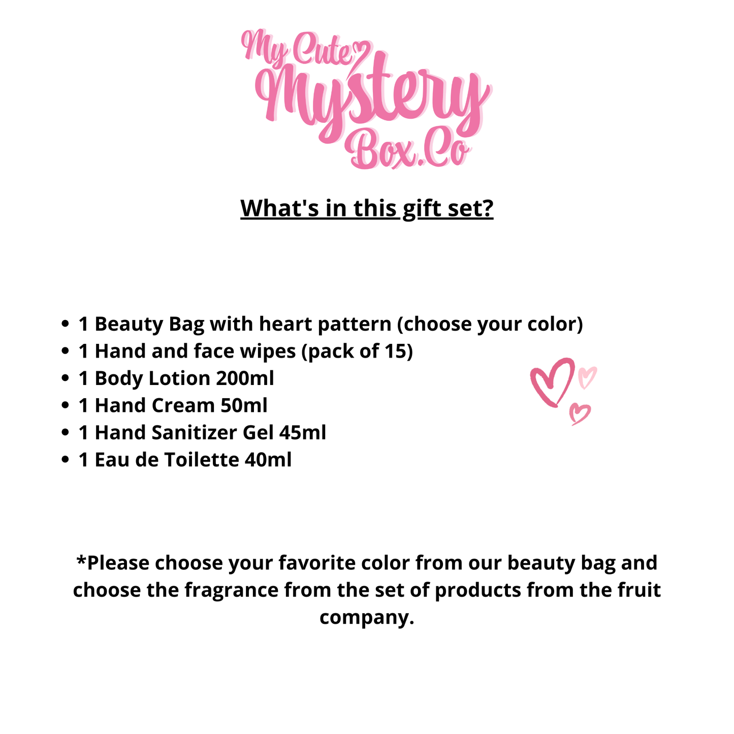 The Fruit Company Beauty Bag