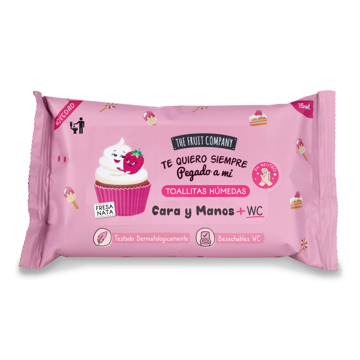Strawberry & Cream Hands and Face Wipes