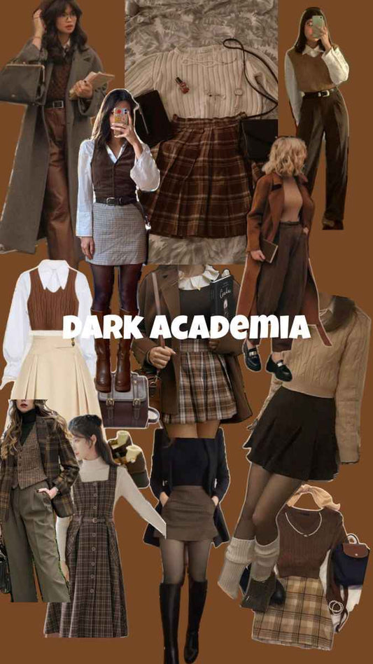 Dark Academia Thrifted Clothes Bundle