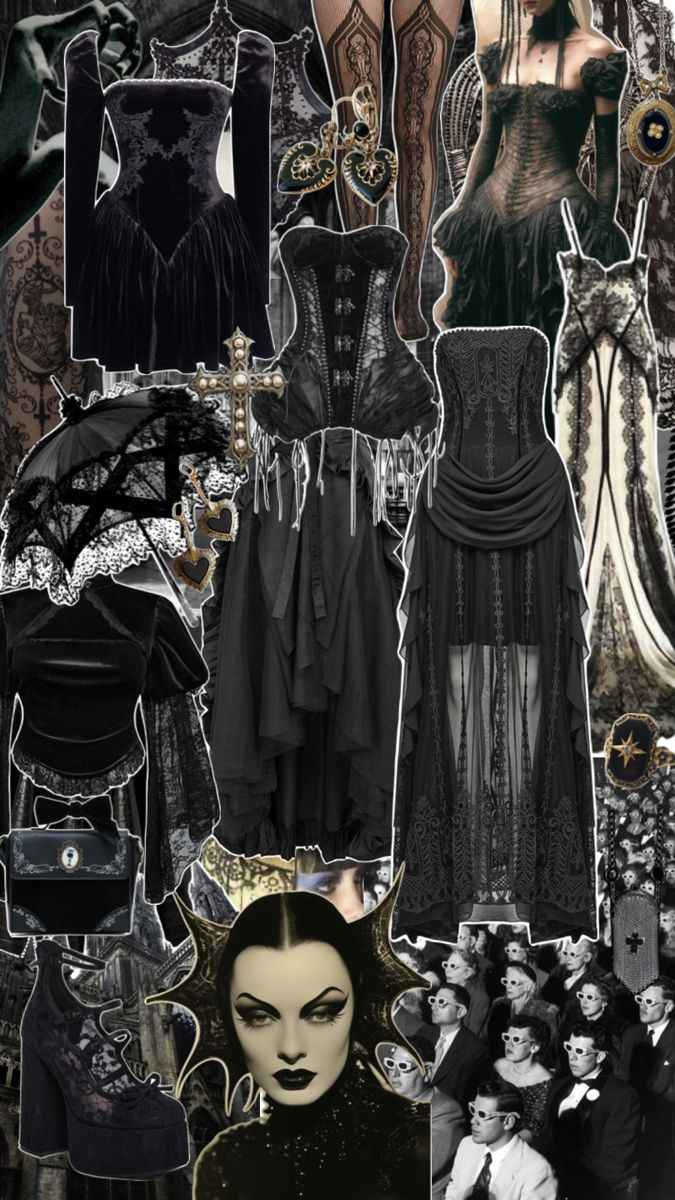 Gothic Thrifted Clothes Bundle