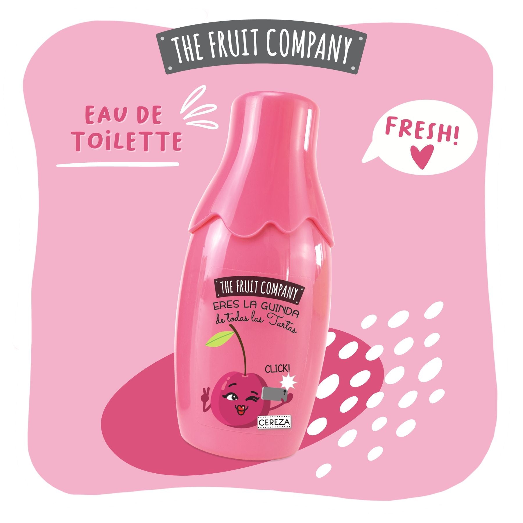Cherry eau de toilette, so fresh and sweet