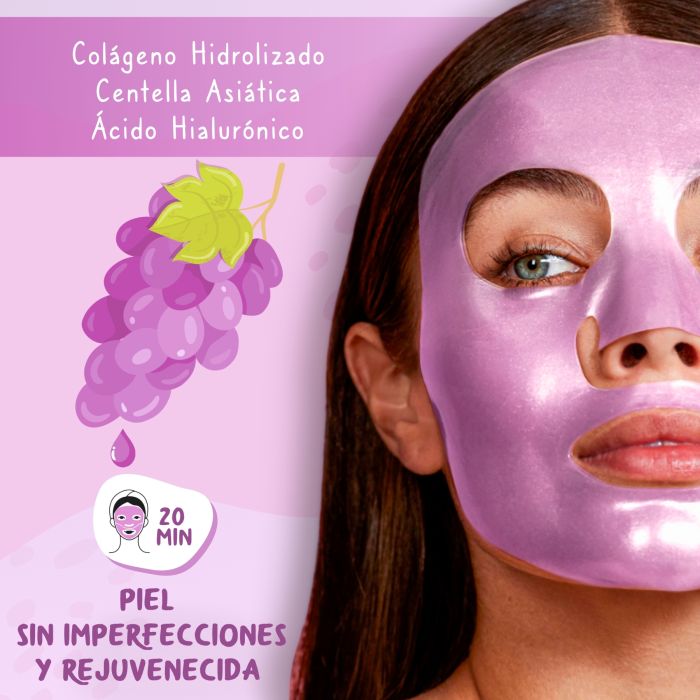 Hydrogel Face Mask Pack - The Fruit Company (4 masks)