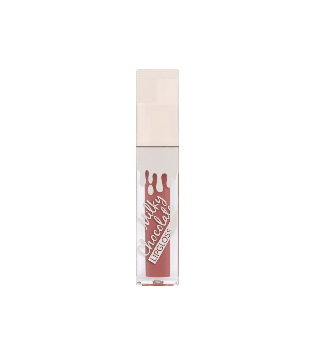 Lip gloss with a bunny design on a white background
