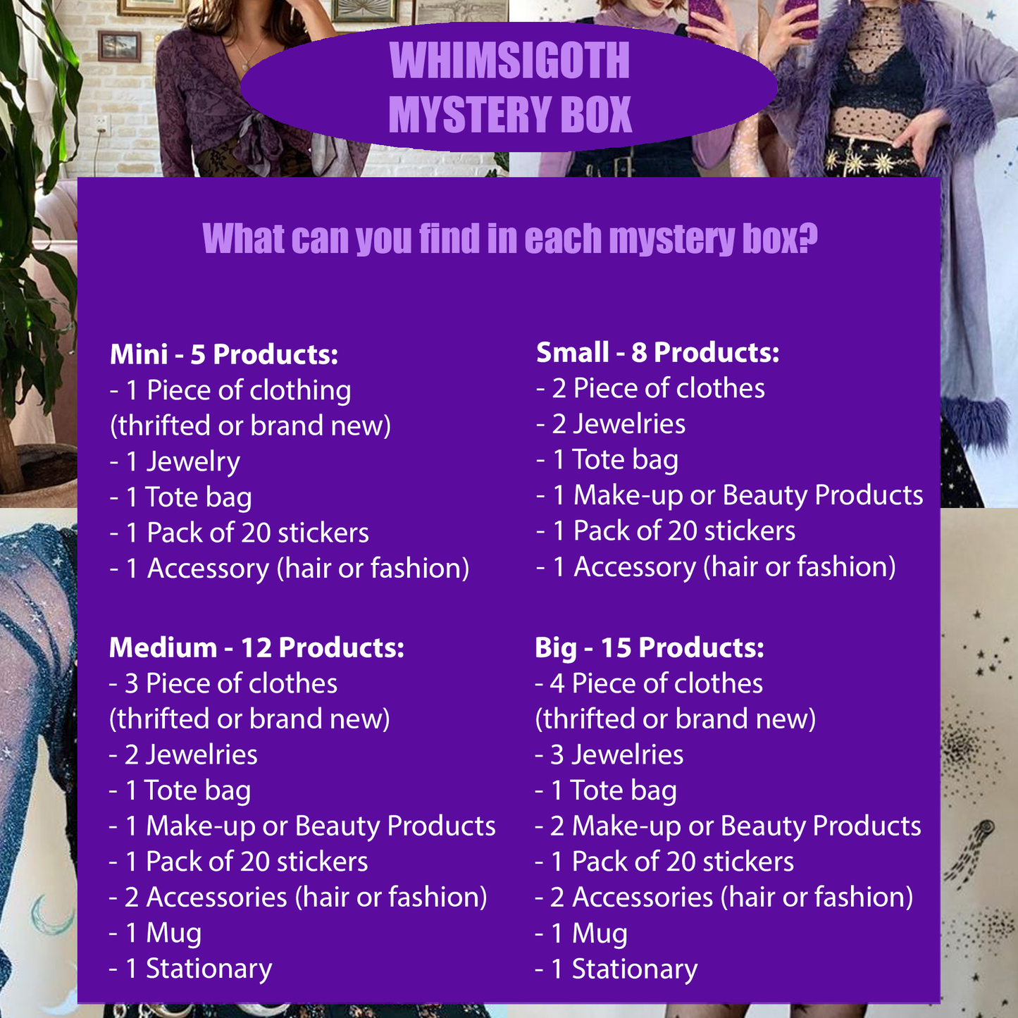 Whimsigoth Mystery Box